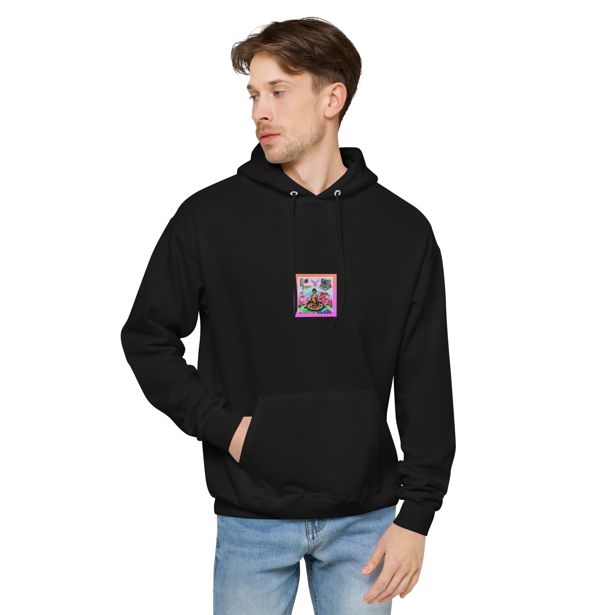 Unisex fleece hoodie - Image 2